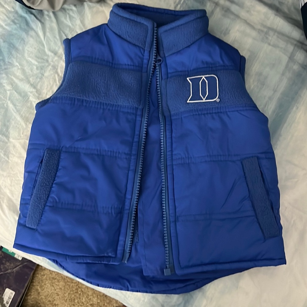 Duke puffer fleece vest 12-18 month